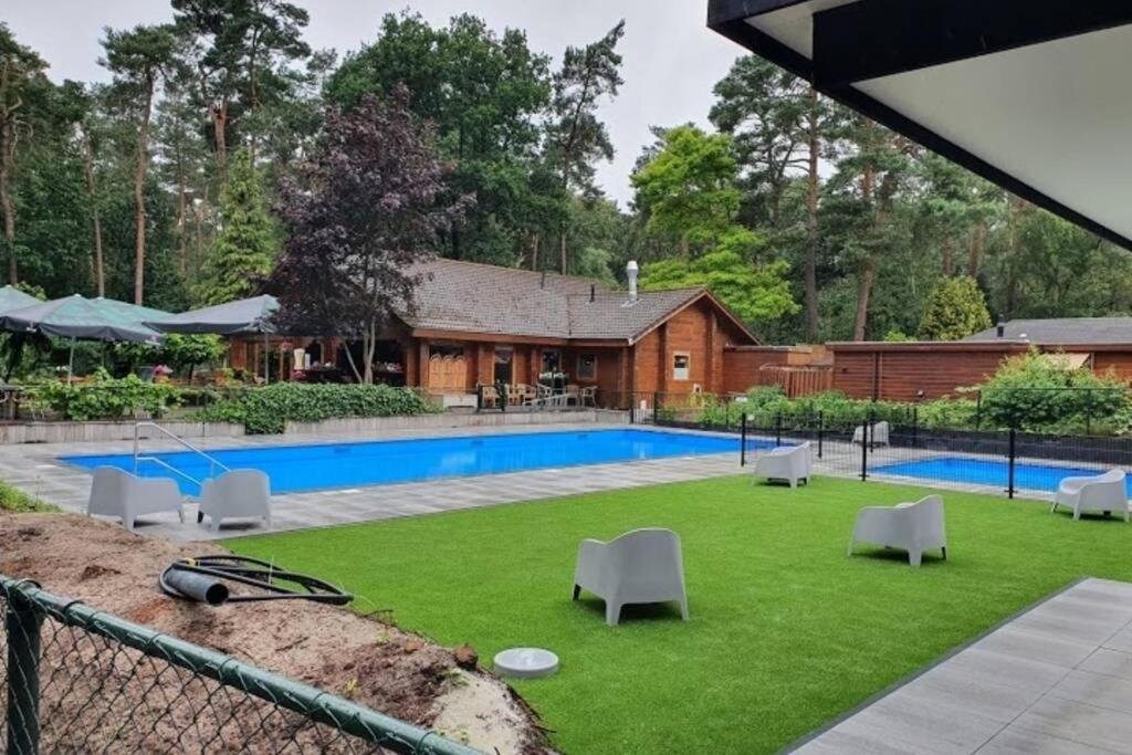 Gezellig Chalet Op De Veluwe Doornspijk Exterior foto